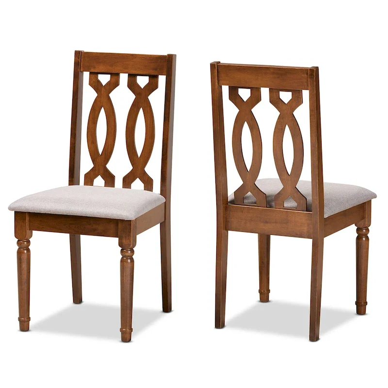 Modern and Contemporary 2-Piece Dining Chair Set