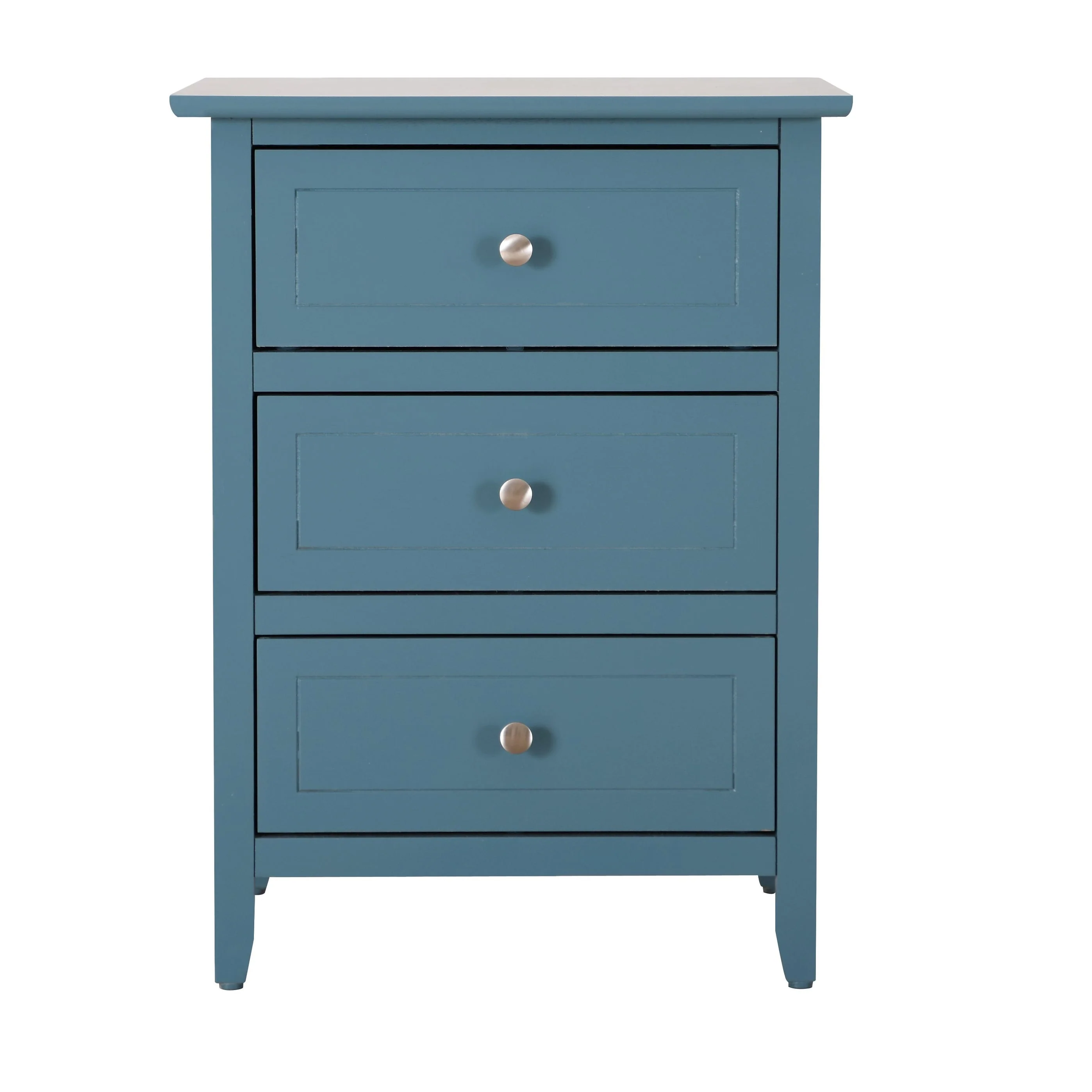 Daniel 3-drawer Transitional Wooden Nightstand
