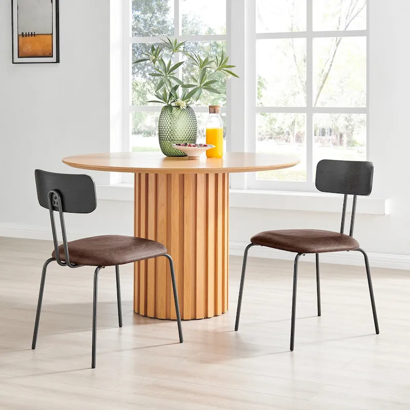 Judith PU Dining Side Chair, (Set of 4)