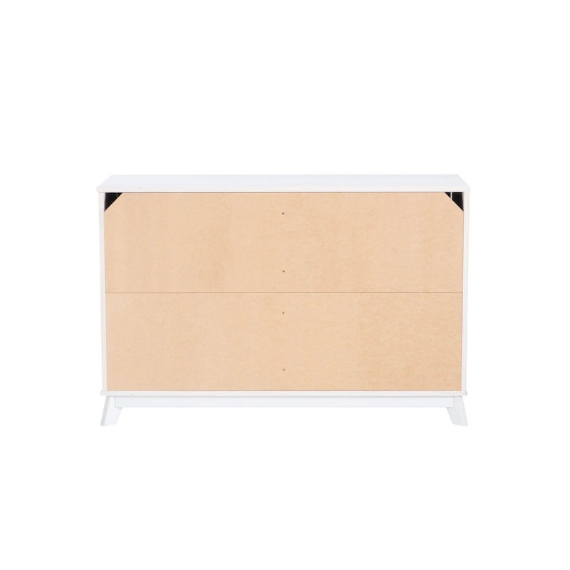 Purcell Pine Wood 3-Piece Bedroom Set with 6-Drawer Dresser and 3-Drawer Nightstands (Set of 2)