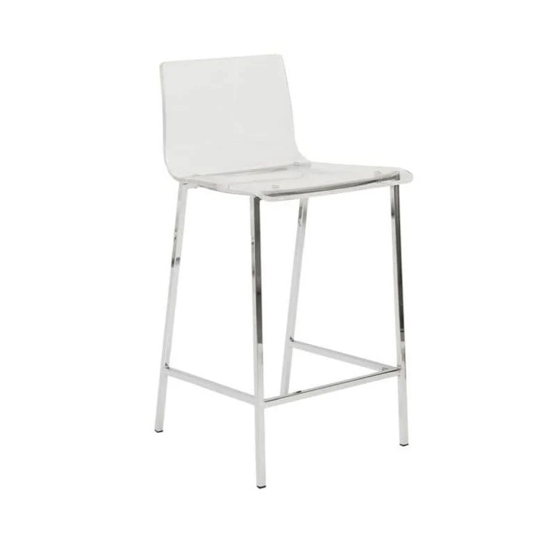 Sasha Modern Clear Transparent Stool