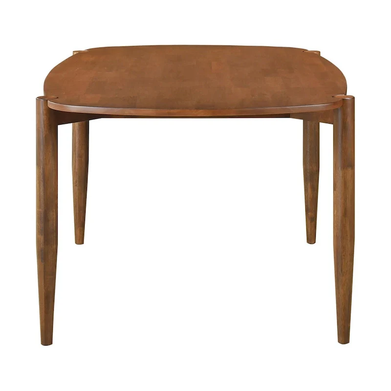 Whisten Walnut 5-piece Solid Wood Dining Set