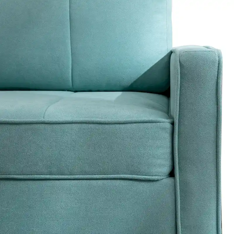 DIY Convertible Sectional Sofa Couch with Ottoman