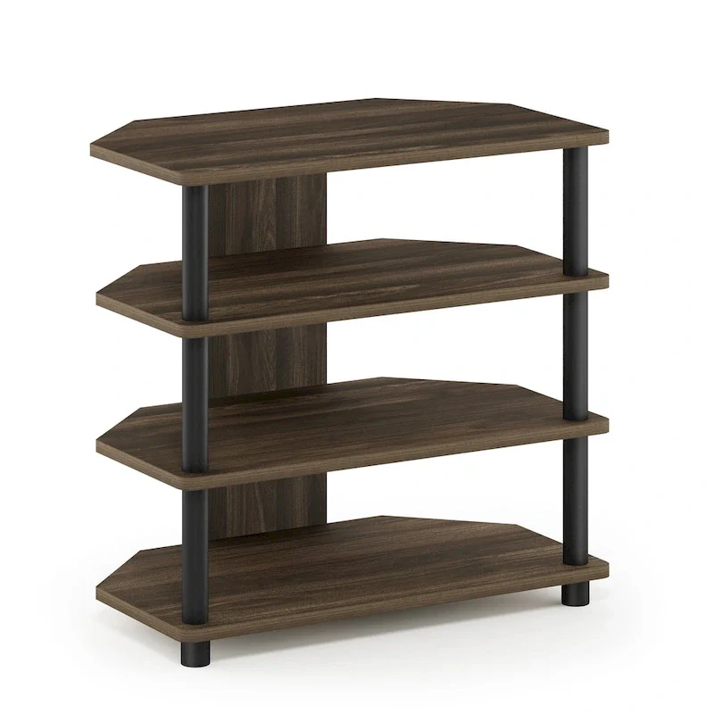 Easy Assembly 4-Tier Petite TV Stand