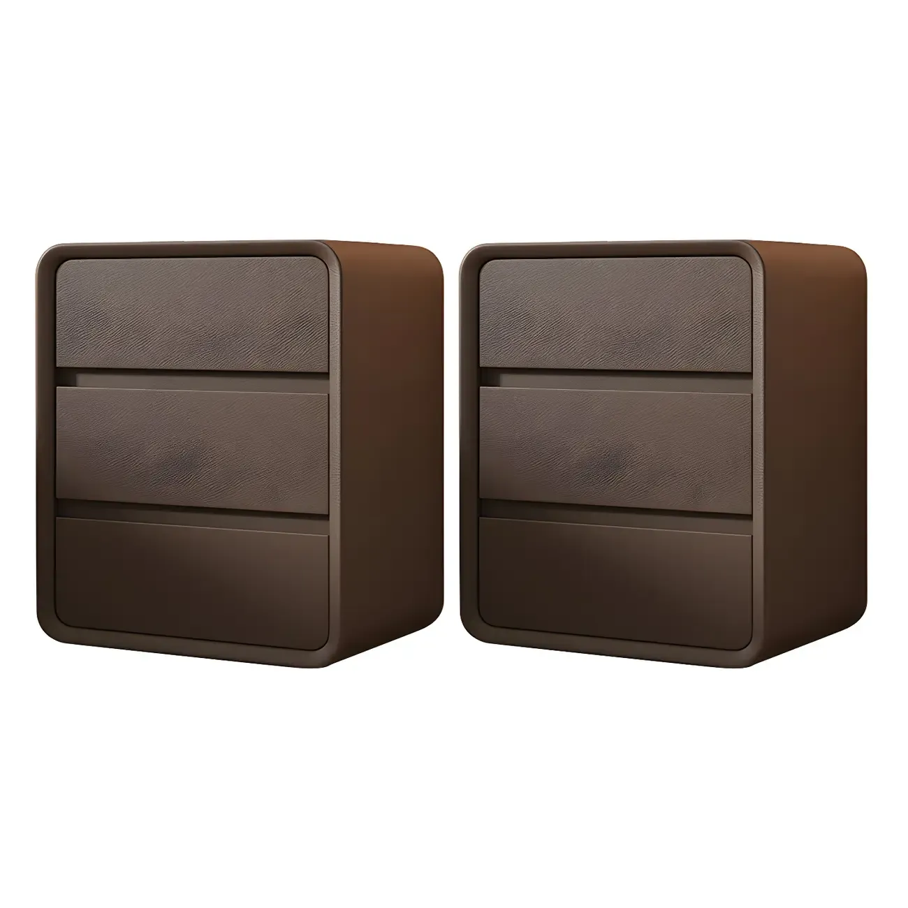 Scandinavian Wood Narrow Bedside Cabinet