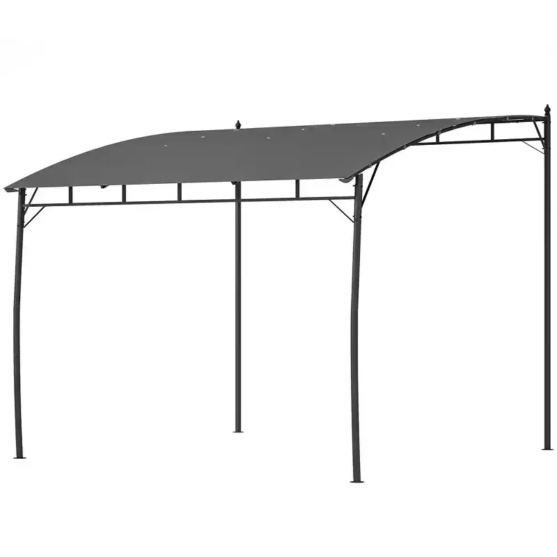 Outdoor Pergola Gazebo, Garden Sun Shade Shelter with Metal Frame for Porch, Patio, Deck