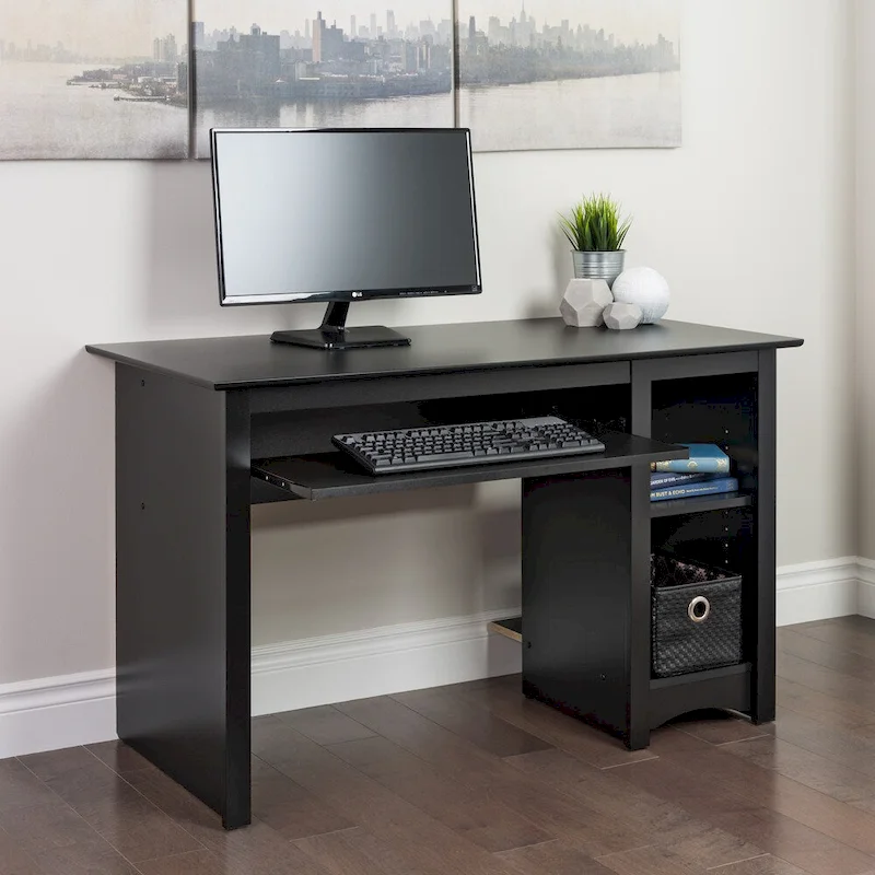 Broadway Black Computer Desk