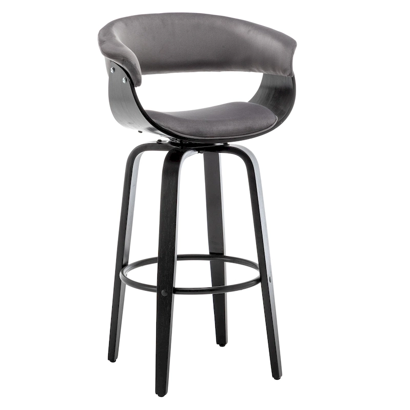 Lalit Padded Modern Bar Stool (Set of 2 Stools)