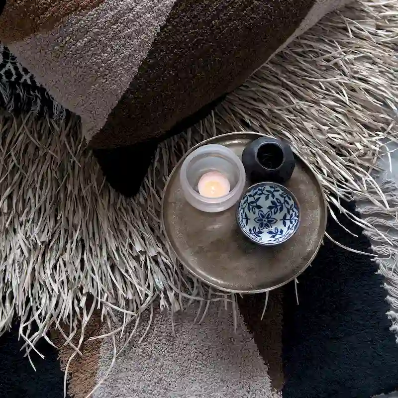 Metal Pedestal - 11.8 L x 11.8 W x 3.8 H