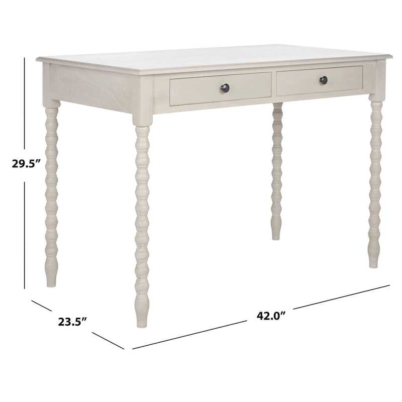 SAFAVIEH Zheljazka 2-Drawer Desk