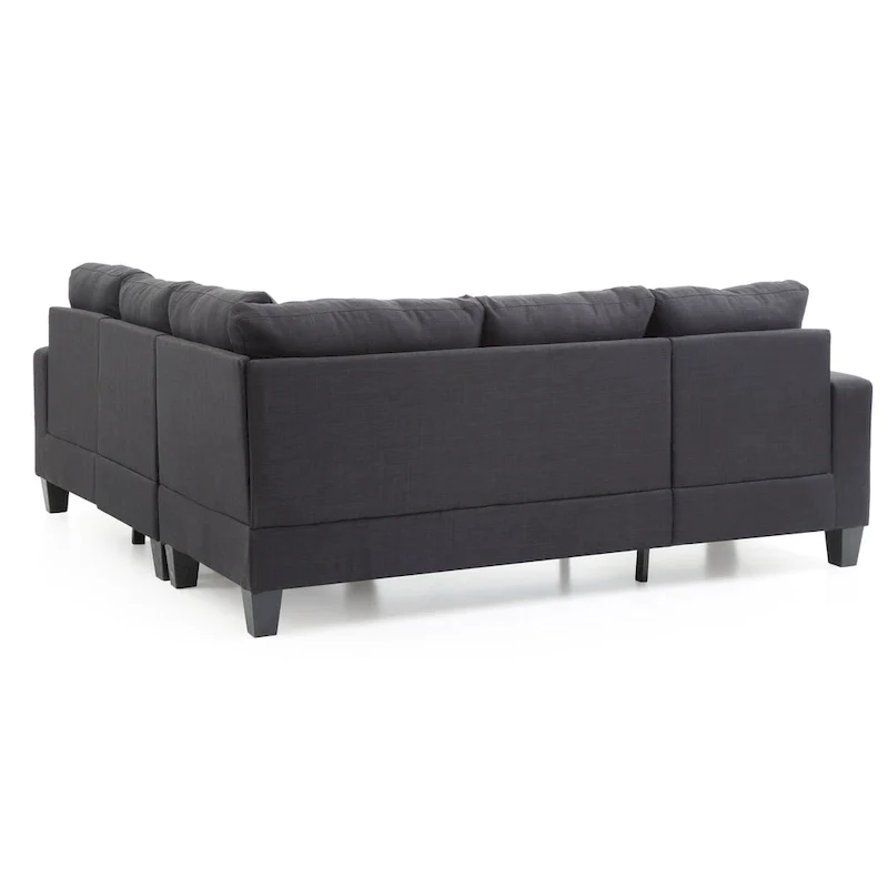 Newbury Twill Fabric Sectional Sofa