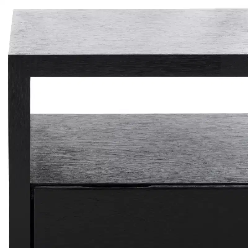 Munson 2 Shelf 1 Drawer Nightstand - NST6603 - Safavieh