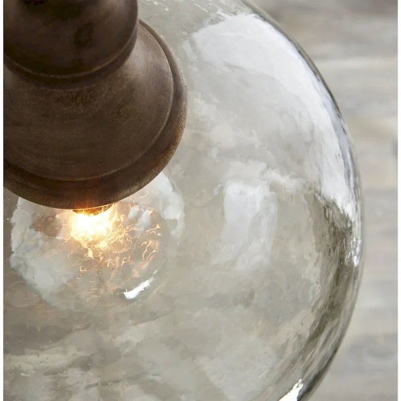 Inglewood 1-light Grey Wash/ Dark Pewter Hanging Pendant