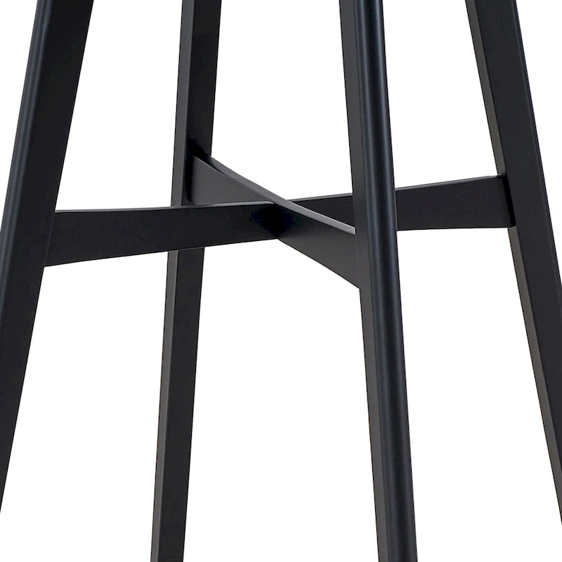 Counter Stools Set of 2, Modern Bar Stools with Backs, Counter Height Bar Stools, Upholstered Counter Chair for Kitchen Island