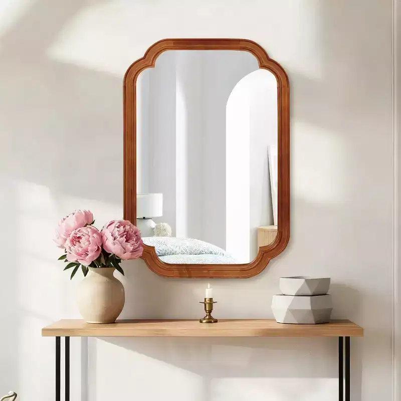 20 x 30 Wall Mirror with Rounded Corners, Modern Decorative Vanity Mirror for Bathroom, Living Room or Entryway-Panipeachy