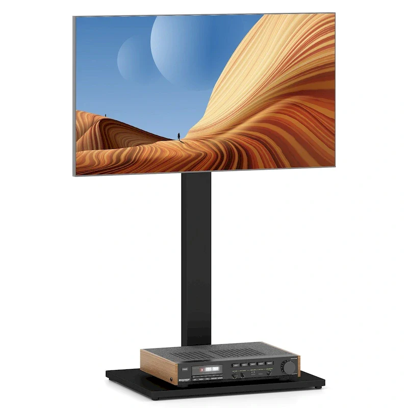 Floor TV Stand Universal TV Stand for 32-70 Inch TVs up to 110