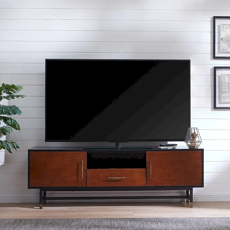 Belize Mid-century Modern Media TV Stand for TV's up to 61