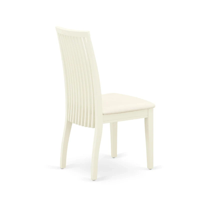Dining Table Set with Linen Fabric Chairs