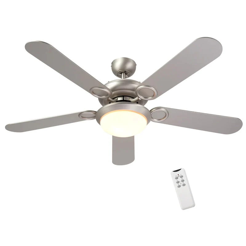 CO-Z 52  5-Blade Reversible Ceiling Fan with LED Light and Remote