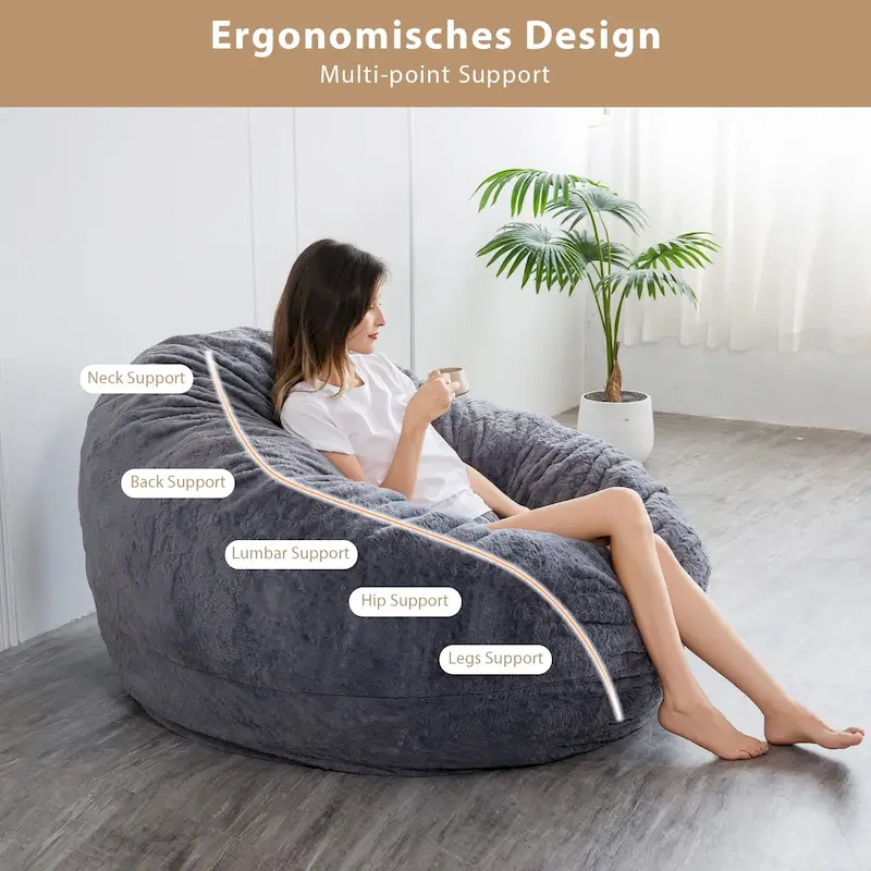 3 in 1 Convertible Bean Bag Chair