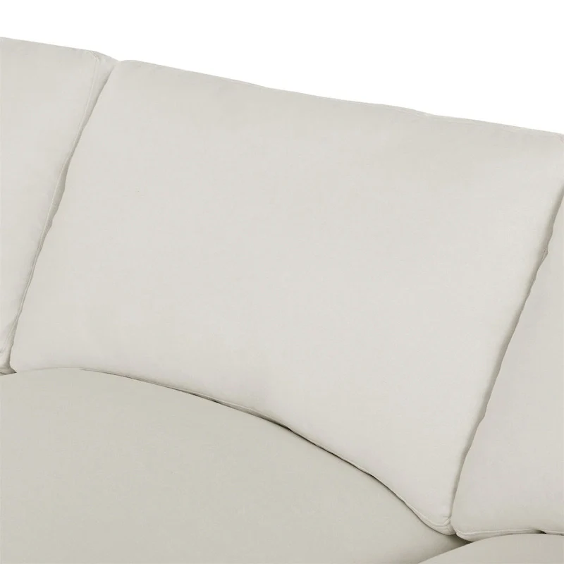 Merax Modern Large U-Shape Sectional Sofa, 2 Large Chaise with Removable Ottomans