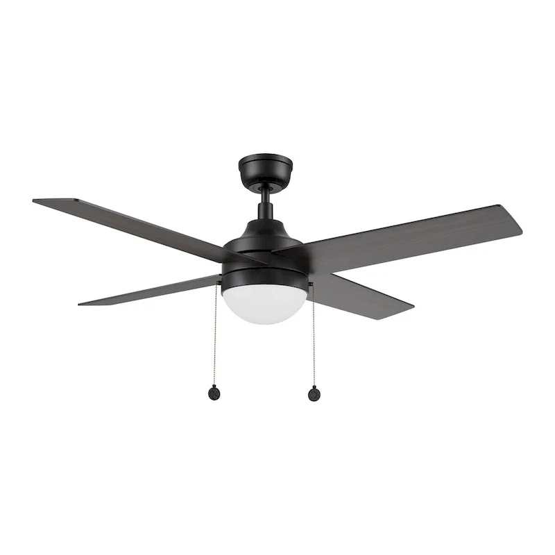 CARRO Norfolk 52  4-Blade Ceiling Fan with Light and Pull Chain-Dwonrod