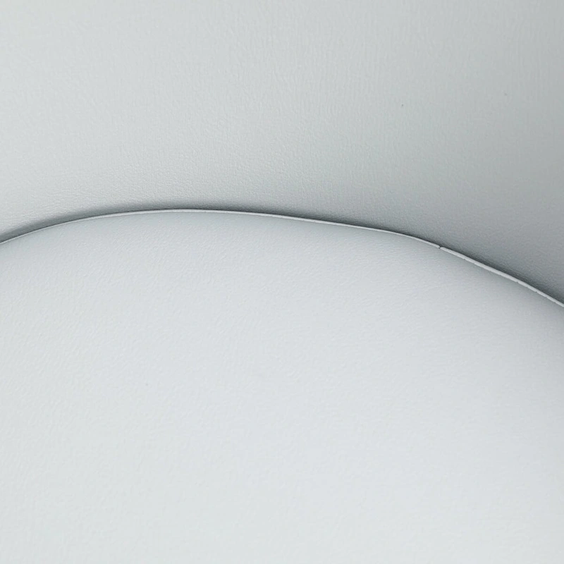 Urbane Upholstered Faux Leather Dining Chair with Powder Coated Steel Legs by LeisureMod