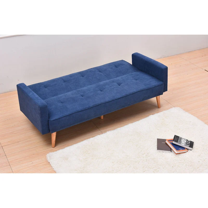 Modern Adjustable 3-position Sleeper Sofa Futon