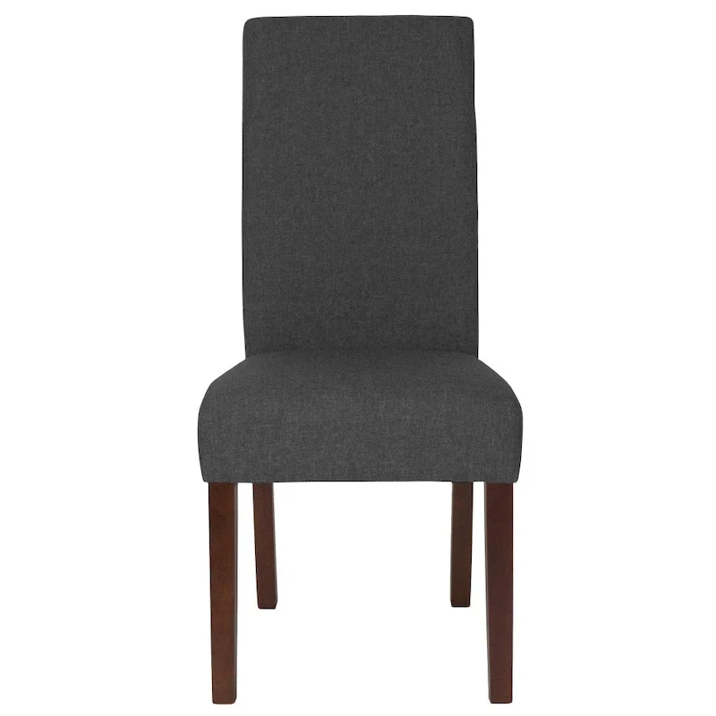 Tufted Parsons Chair with Side Panel Detail