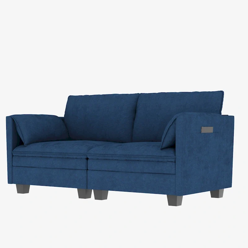 Christopher Knight Home - Sophia Mid-Century Modern Loveseat Sofa