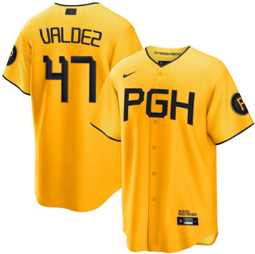 Enmanuel Valdez Pittsburgh Pirates City Connect Jersey