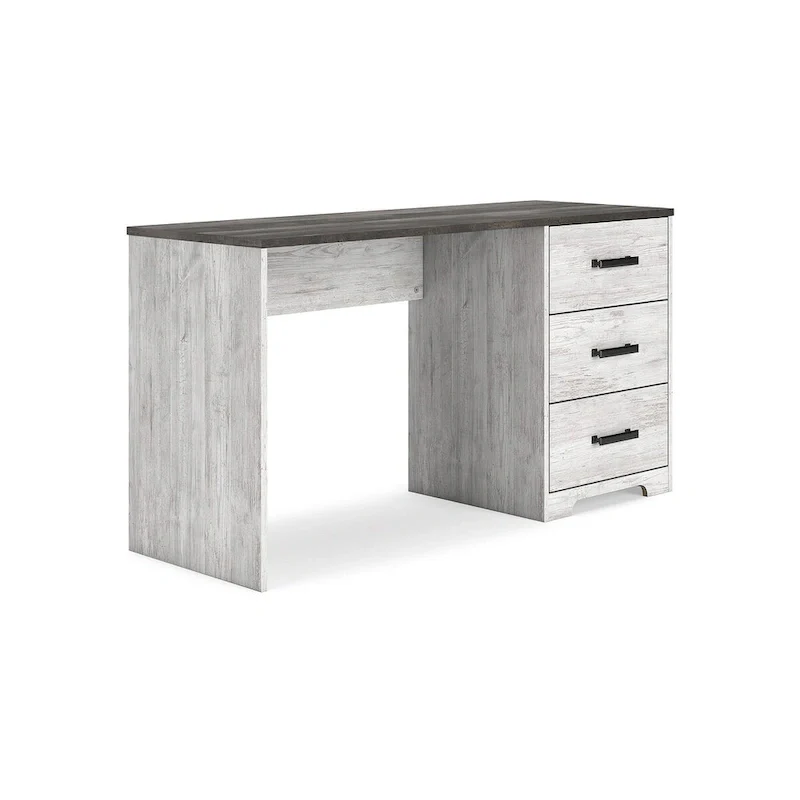 White/Gray 54 Home Office Desk