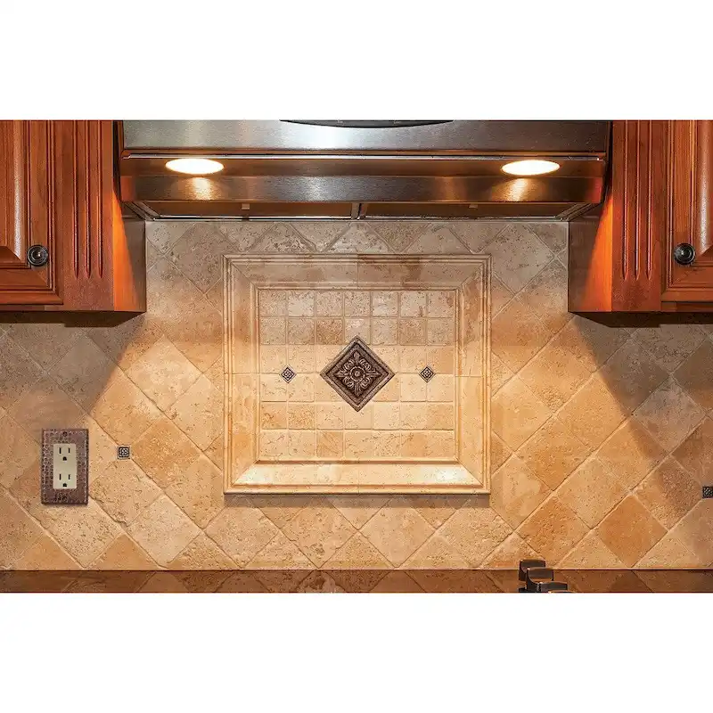 Premier Copper Products Copper Single Ground Fault/Rocker GFI Switchplate Cover - Quantity 2 (SR1_PKG2) - Brown