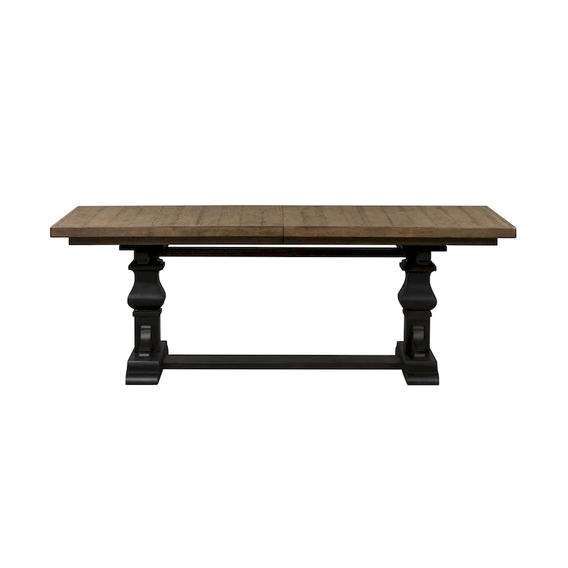 Harvest Home Chalkboard Trestle Table