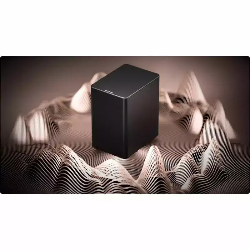 ULTIMEA Poseidon U2520 5.1 Bluetooth Sound Bar Speaker - 410 W RMS - Black - Wall Mountable - 40 Hz to 18 kHz