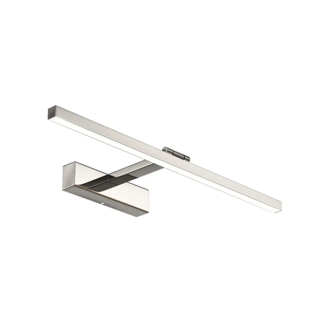 White Linear LED Wall-Mounted Vanity Light with Modern Style