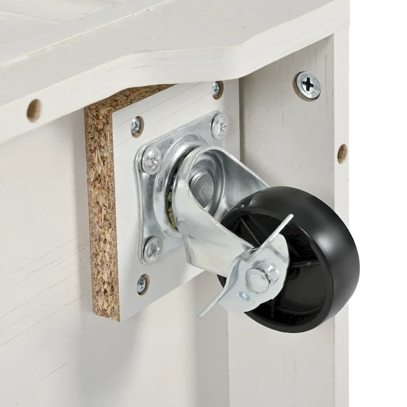 53.5Farmhouse Kitchen Island with Power Outlet