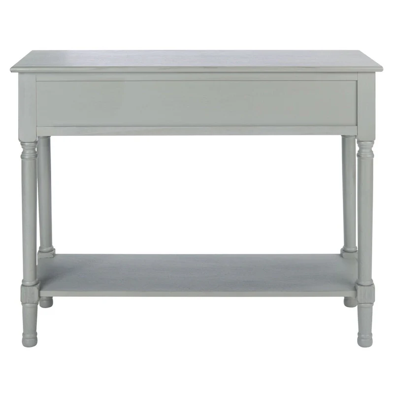SAFAVIEH Tinnie 2-Drawer Console Table - 36 W x 13 L x 29.5 H - 36Wx13Dx30H