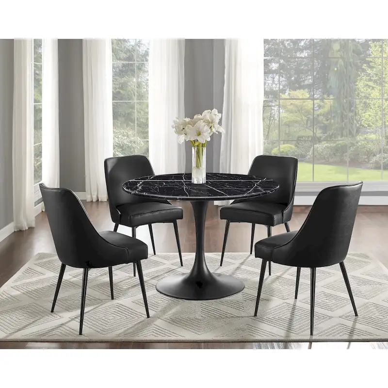 Steve Silver Fagared Fabric Dining Chair (Set of 2)