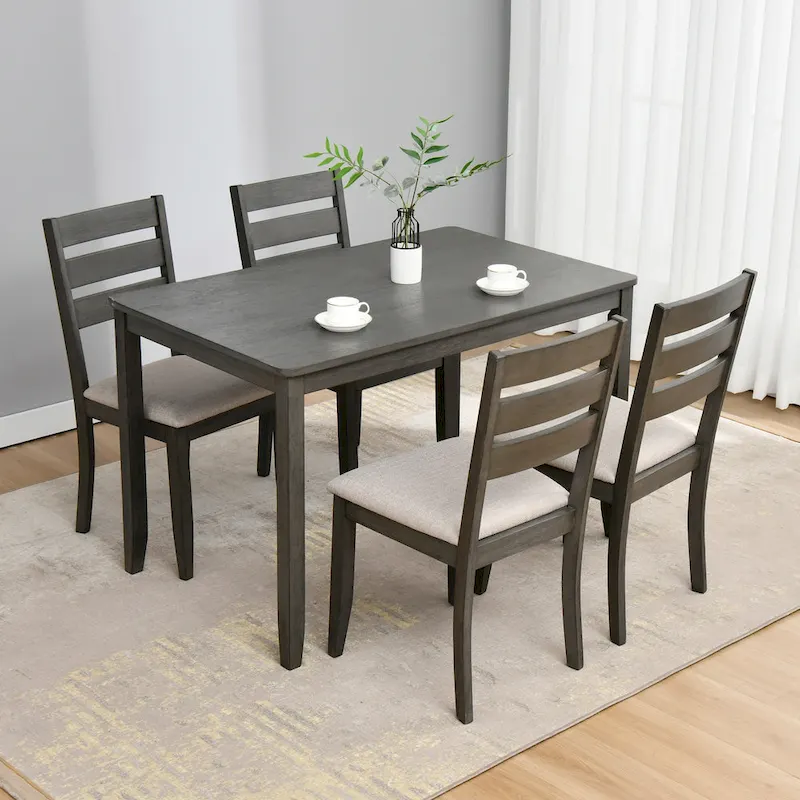 Solid Wood 47  Length Dining Room Table (Chairs Not Included)