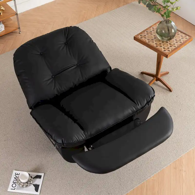 Power Swivel Recliner With USB Charger and Bluetooth Music Player