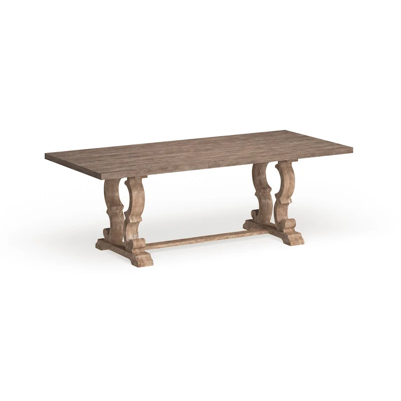 The Gray Barn Windswept Rustic 90-inch Wood Expandable Dining Table