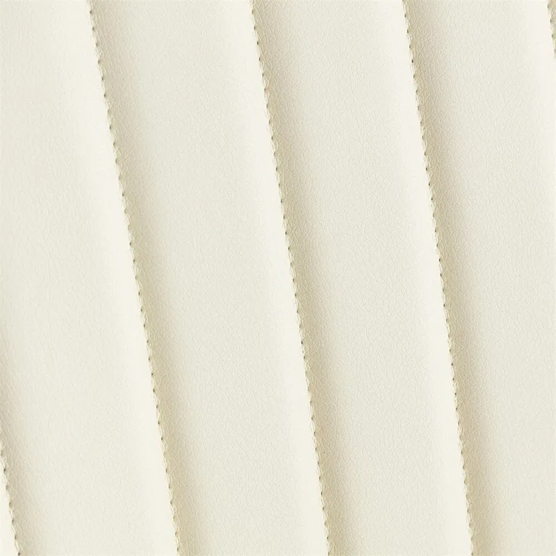 Dining Chairs Set of 2,Mid Century Modern Retro Faux Leather Chair