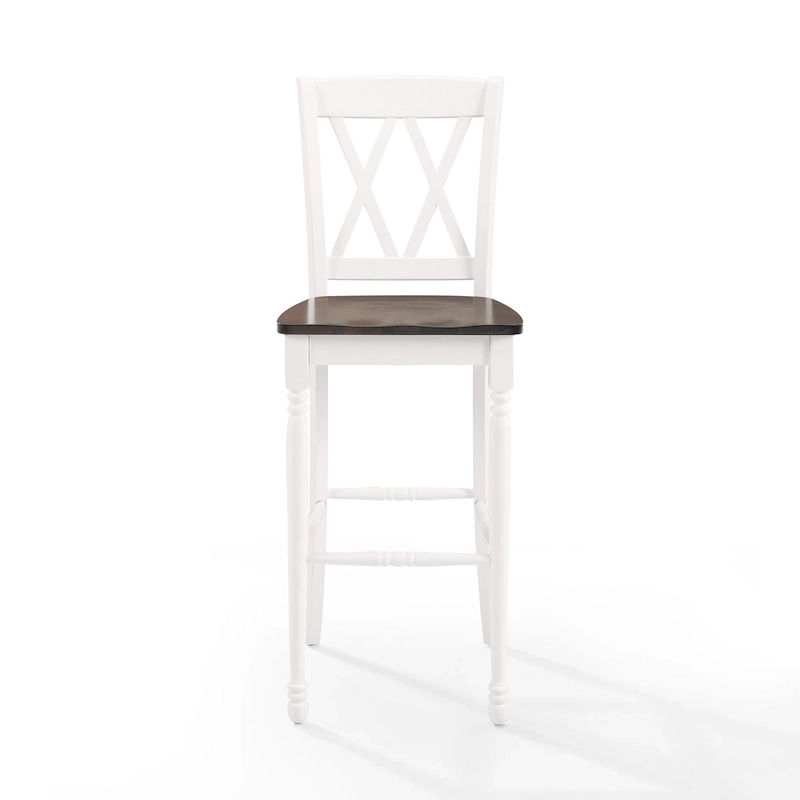 Crosley Shelby 2Pc Bar Stool Set - 18 W x21.75 D x 46.5 H