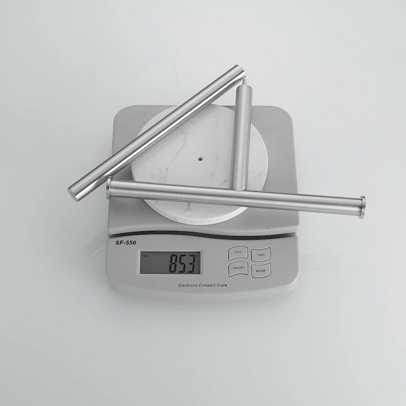 T-Shape Towel Rack With Natural Marble Base