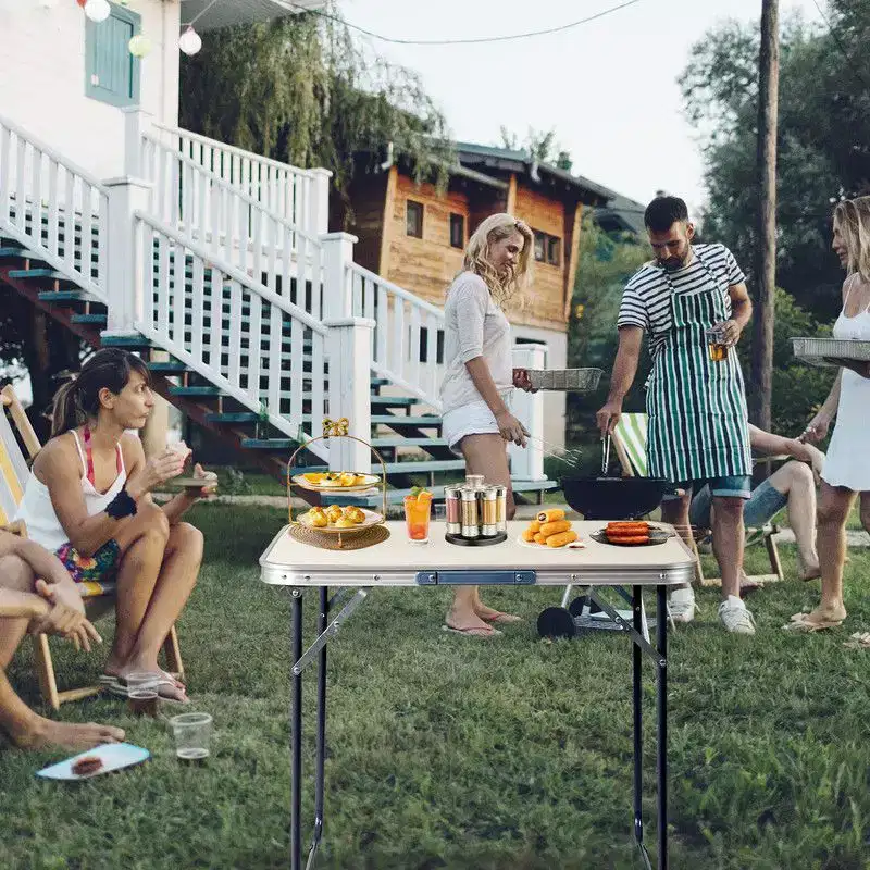 Karl Home Aluminum Camping Folding Table