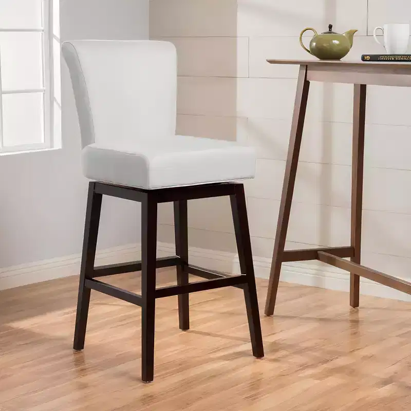 Swivel Bar Stool Counter Stool Dining Chair Pub Kitchen Stool -ModernLuxe