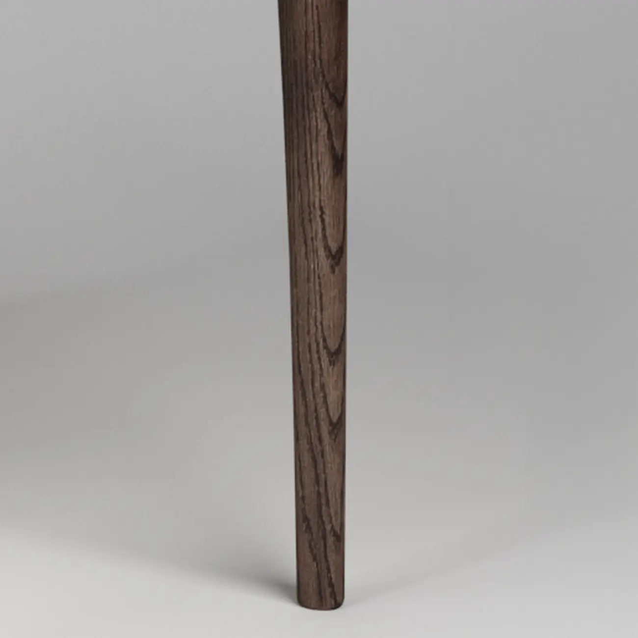 Modern Upholstered Dining Chair Square Shape with Wood Arms