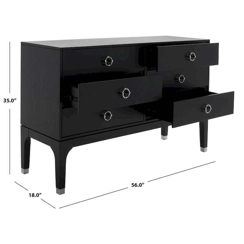 SAFAVIEH Couture Bryann 6 Drawer Contemporary Dresser