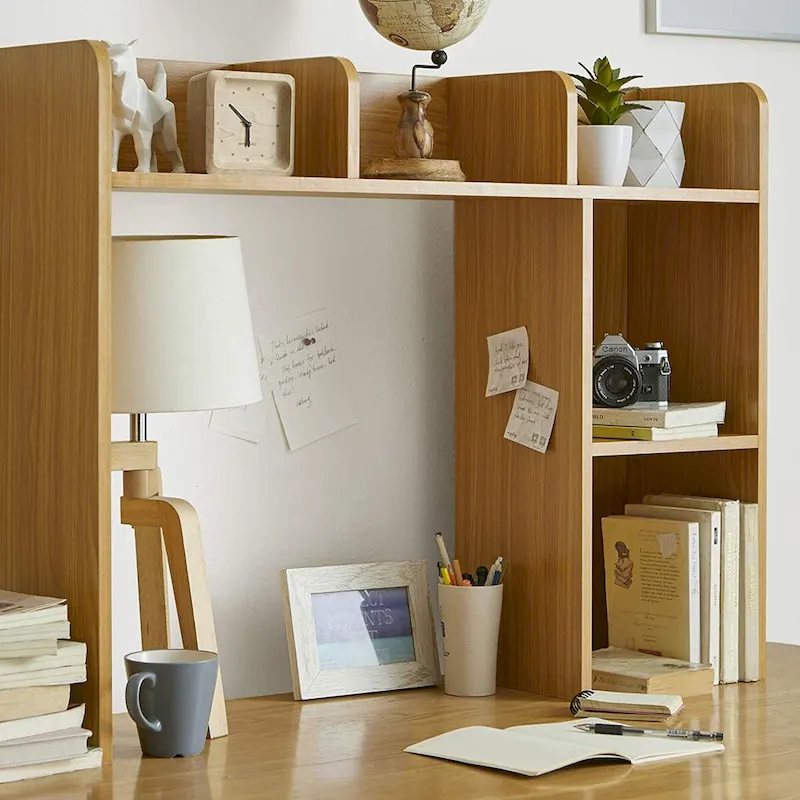 The Classic - Desk Bookshelf - Beech (Natural Wood)